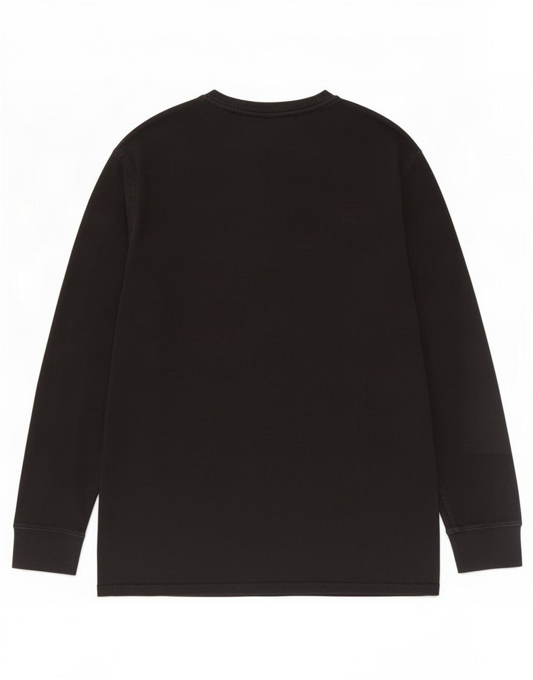 Champion Womens Top Long Sleeve UK 14 Medium Black Cotton