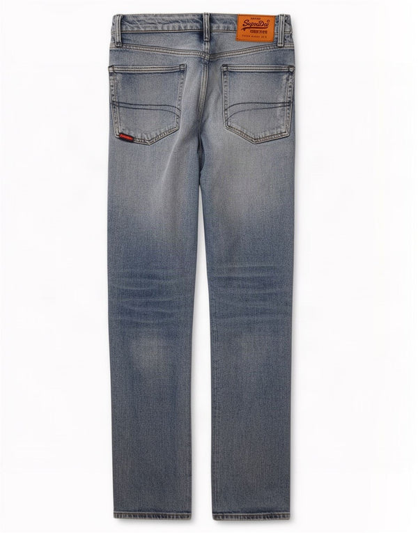 Superdry Mens Slim Jeans W30 L28 Blue Cotton