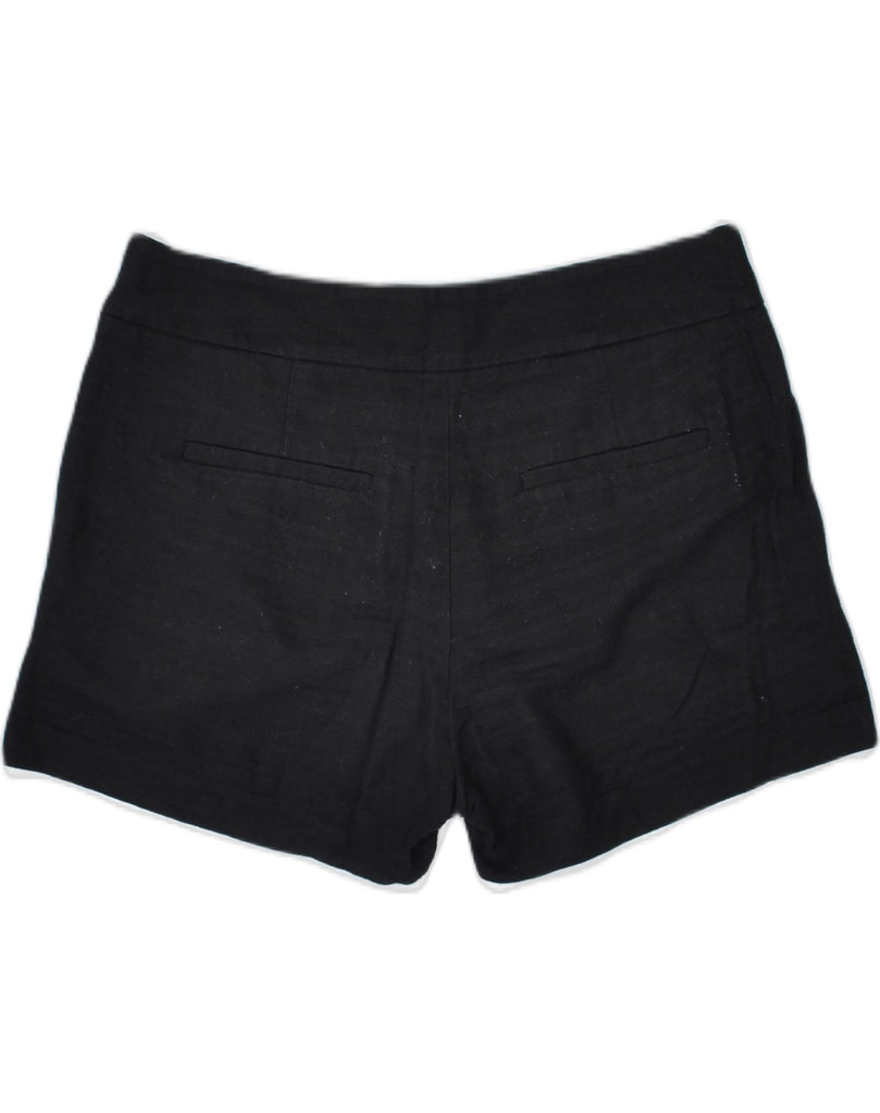 J. CREW Womens Flex Hot Pants W30 Medium Black Cotton | Vintage J. Crew | Thrift | Second-Hand J. Crew | Used Clothing | Messina Hembry 