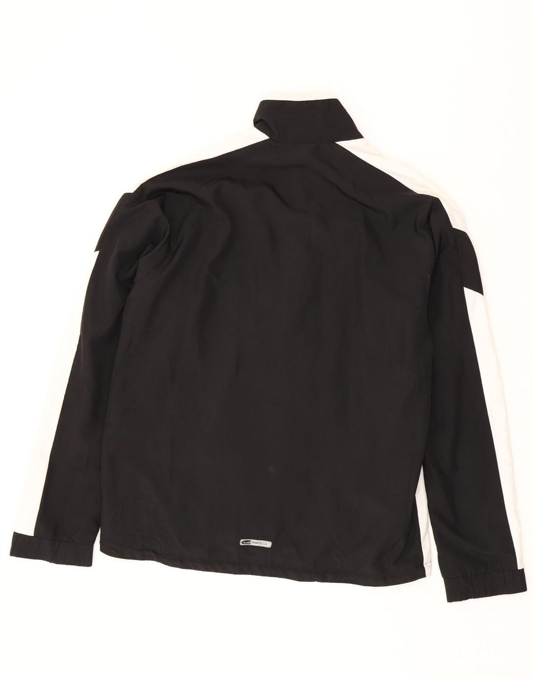 Puma Boys Tracksuit Top Jacket 13-14 Years XL Black Colourblock Polyester