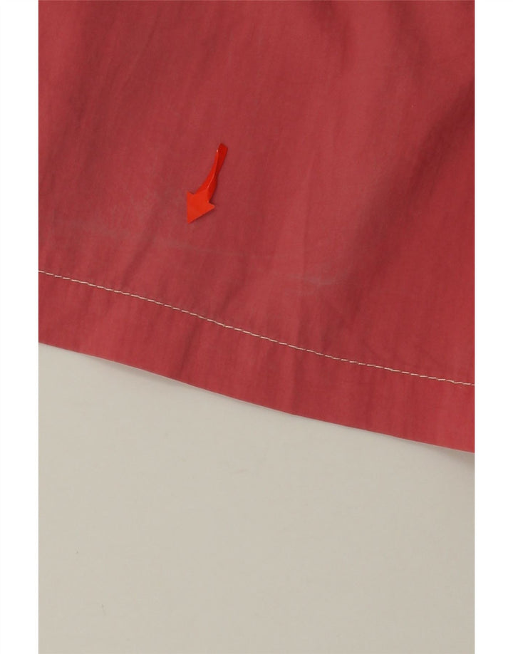 Henry Cottons Mens Swimming Shorts Large  Red Polyamide