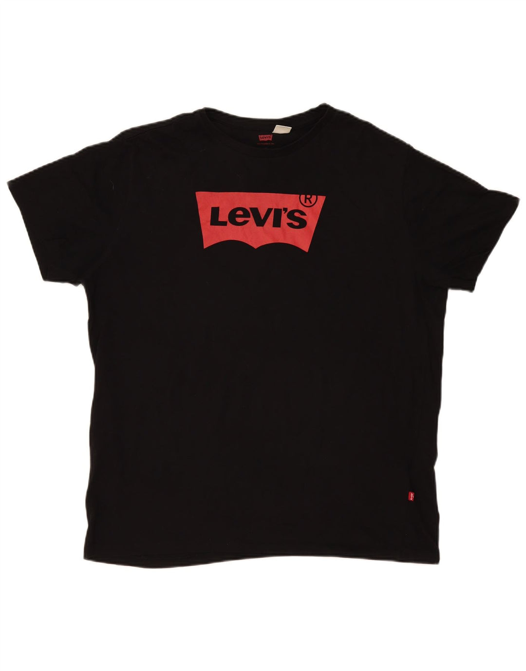 Levi's Mens Graphic T-Shirt Top XL Black Cotton