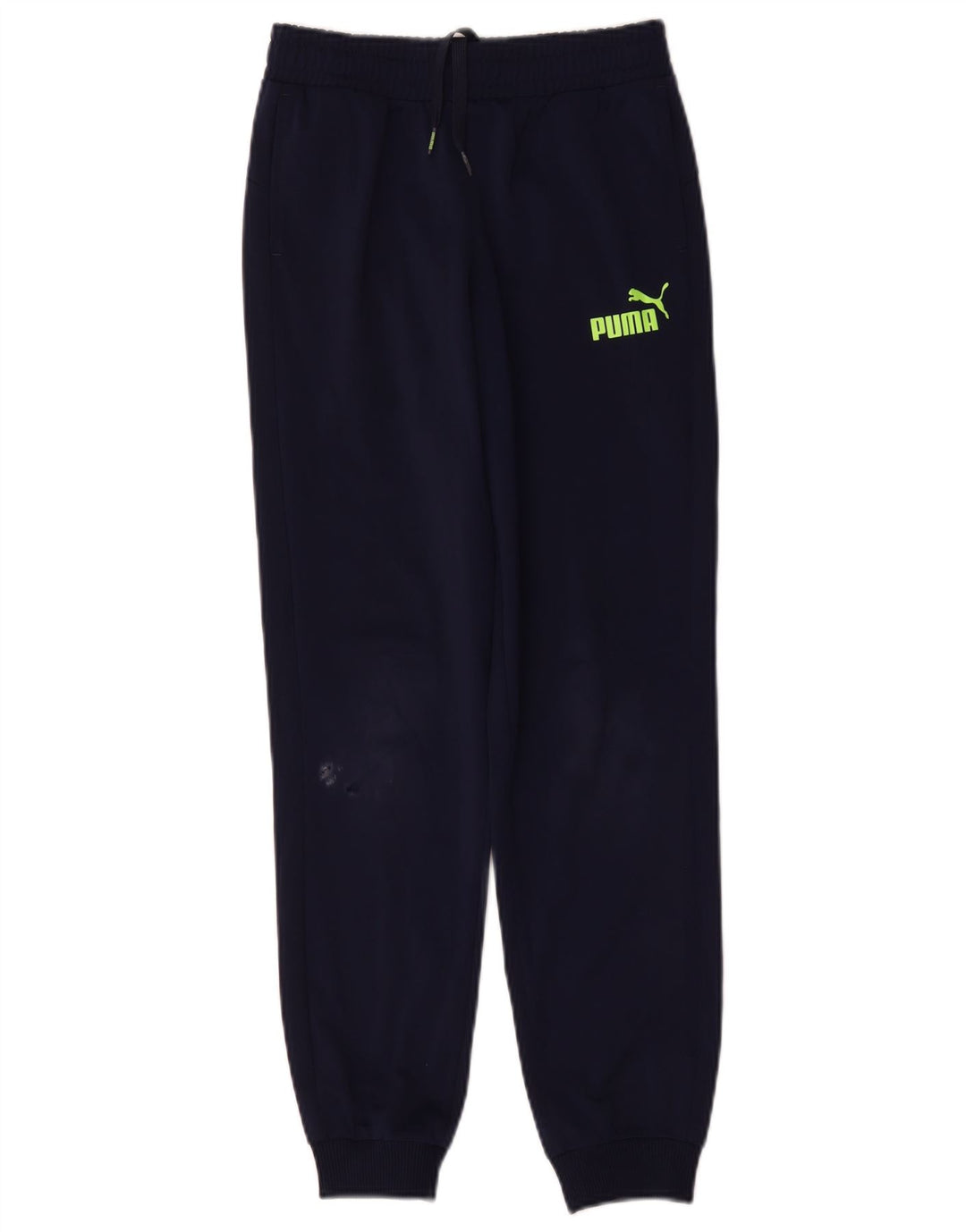 Puma Boys Tracksuit Trousers Joggers 11-12 Years  Navy Blue Polyester