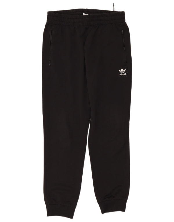 Adidas Mens Tracksuit Trousers Joggers Medium Black Polyester
