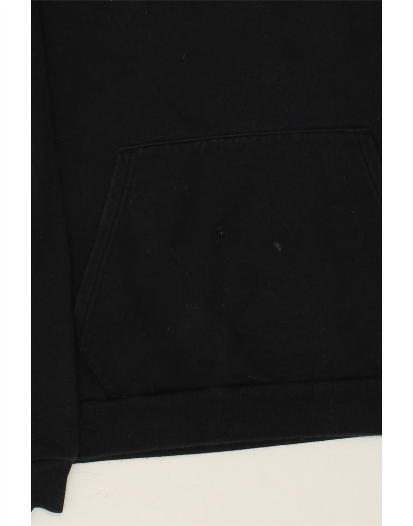 PUMA Mens Graphic Hoodie Jumper XL Black Cotton | Vintage Puma | Thrift | Second-Hand Puma | Used Clothing | Messina Hembry 