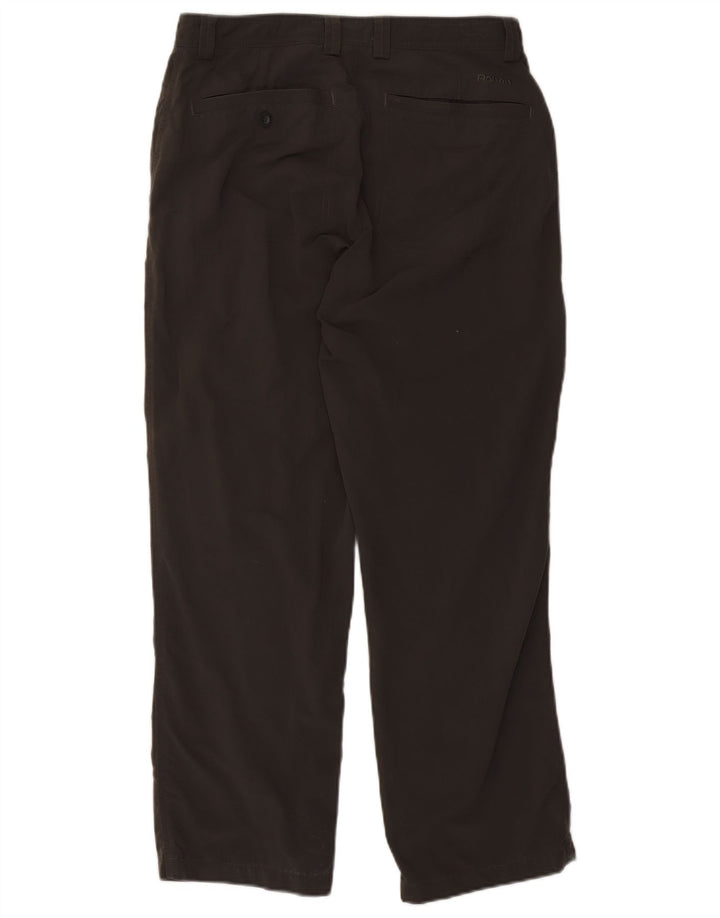 Rohan Mens Straight Chino Trousers W34 L29 Khaki Polyester