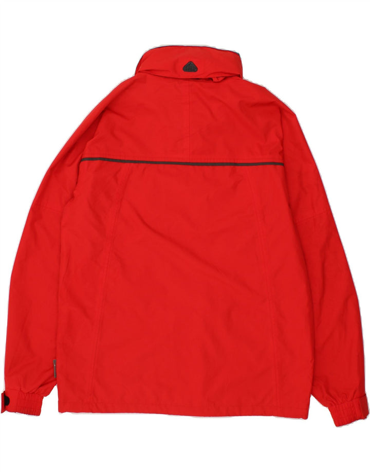 MCKINLEY Mens Hooded Windbreaker Jacket UK 40 Large Red Polyester Vintage McKinley and Second-Hand McKinley from Messina Hembry 