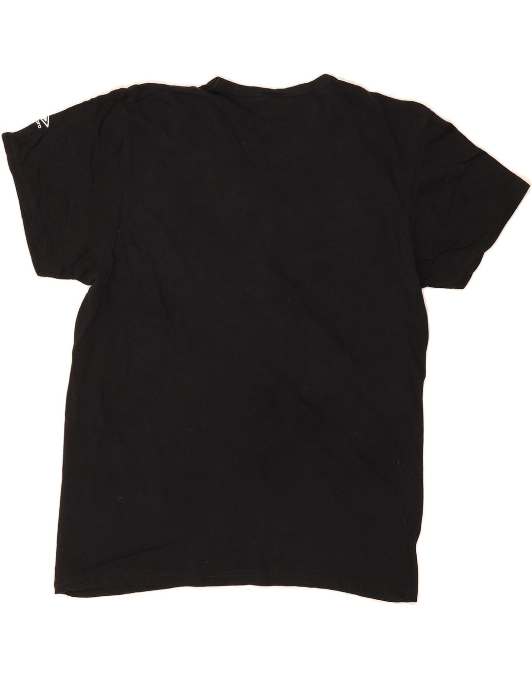 UMBRO Womens T-Shirt Top UK 14 Large Black Cotton Vintage Umbro and Second-Hand Umbro from Messina Hembry 