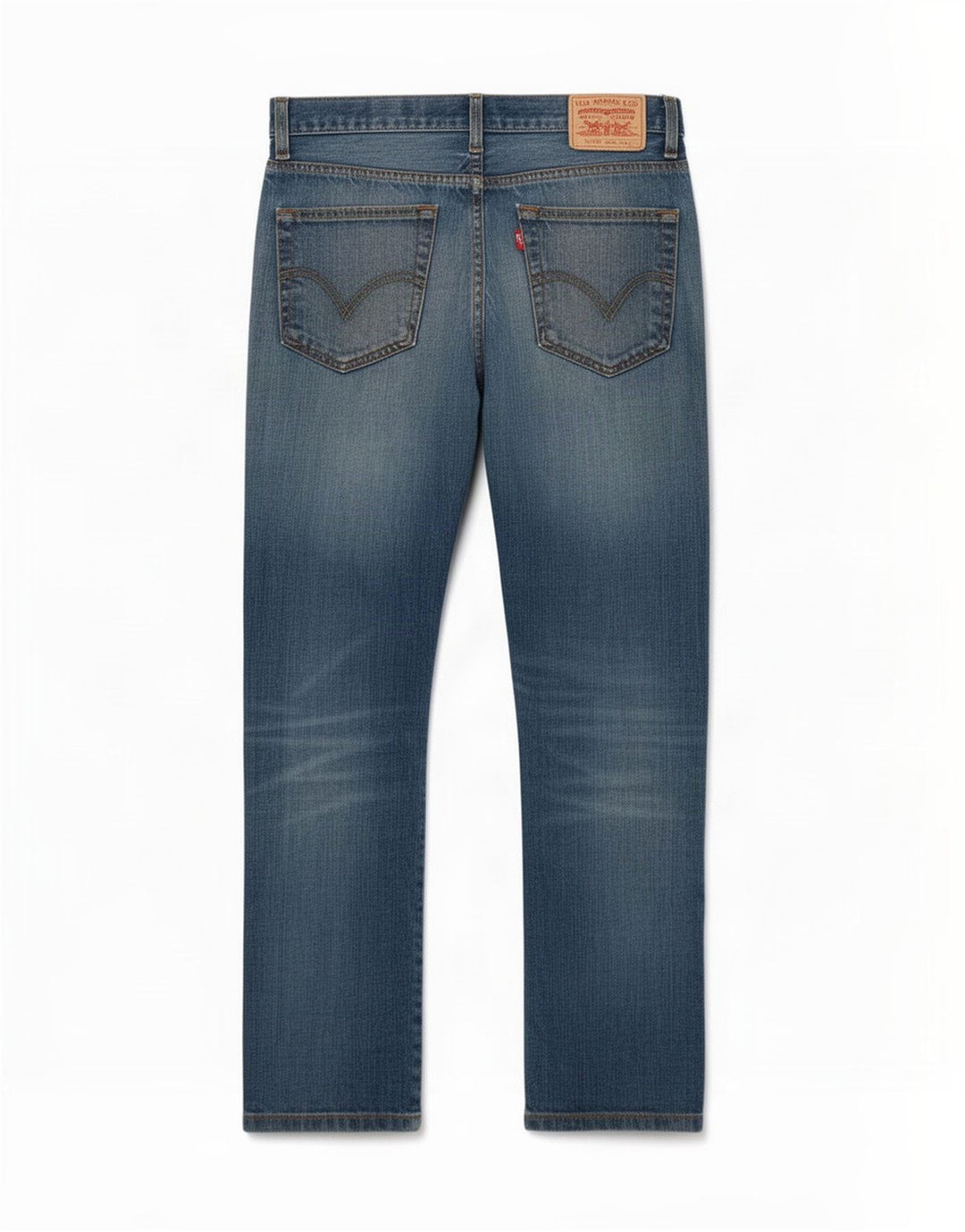 Levi's Mens 752 Straight Jeans W32 L32 Blue