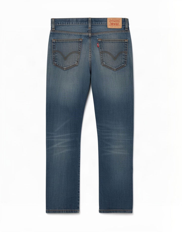 Levi's Mens 752 Straight Jeans W32 L32 Blue