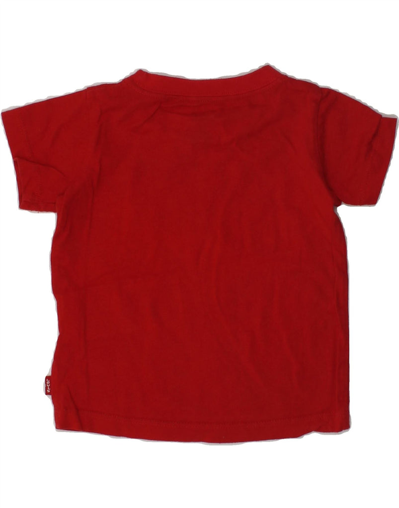 LEVI'S Baby Boys Graphic T-Shirt Top 9-12 Months Red Cotton | Vintage Levi's | Thrift | Second-Hand Levi's | Used Clothing | Messina Hembry 