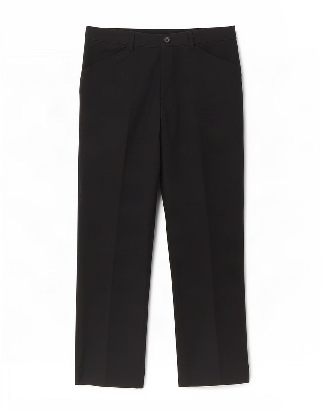 Farah Womens Straight Casual Trousers W34 L27 Black Polyester