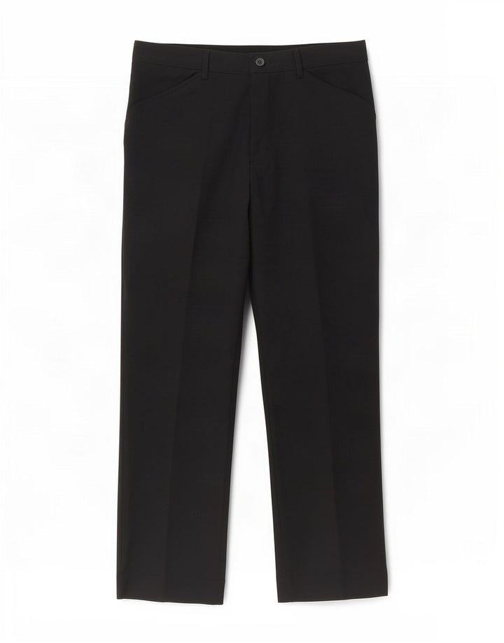 Farah Womens Straight Casual Trousers W34 L27 Black Polyester