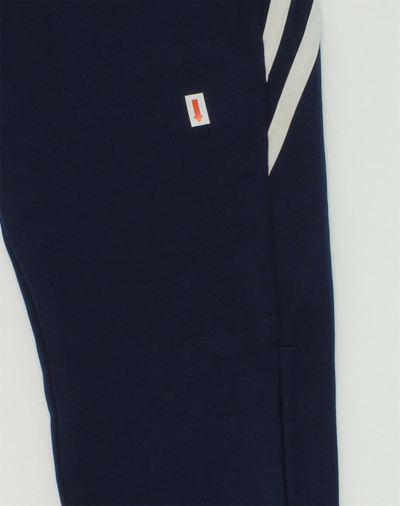 ADIDAS Boys Tracksuit Trousers 13-14 Years XL Navy Blue Polyester | Vintage Adidas | Thrift | Second-Hand Adidas | Used Clothing | Messina Hembry 