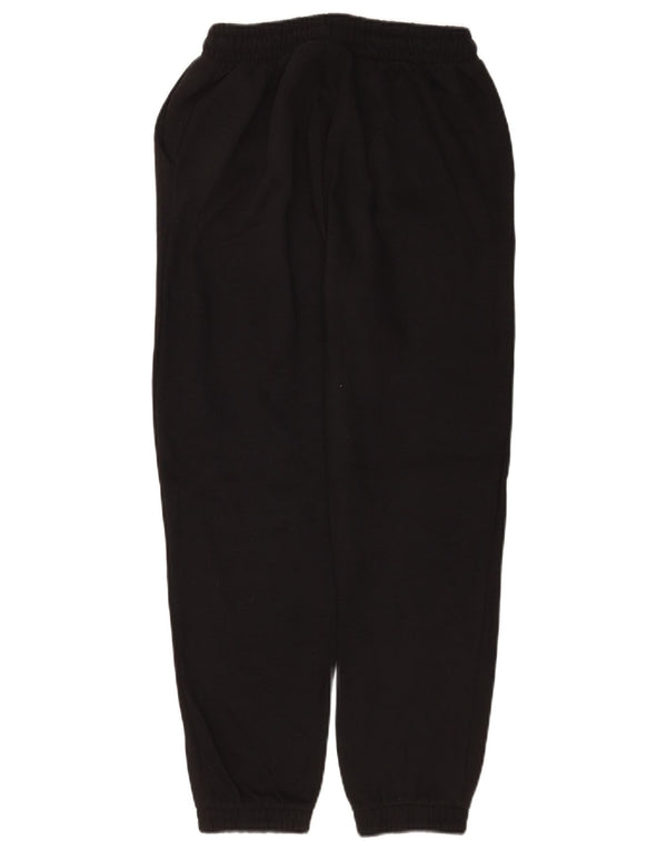 Zara Womens Tracksuit Trousers Joggers UK 12 Medium Black Polyester