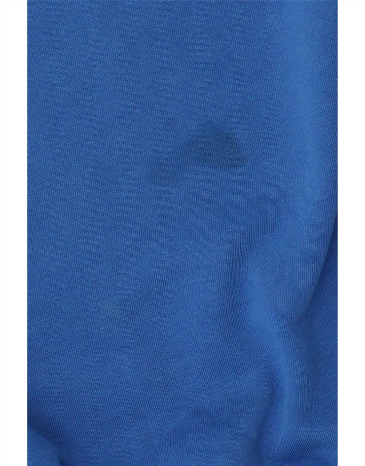 Puma Mens Sweatshirt Jumper 2XL Blue Colourblock Cotton