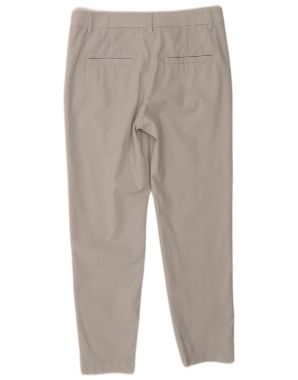 Brunello Cucinelli Womens Tapered Chino Trousers IT 42 Medium W32 L27 Grey