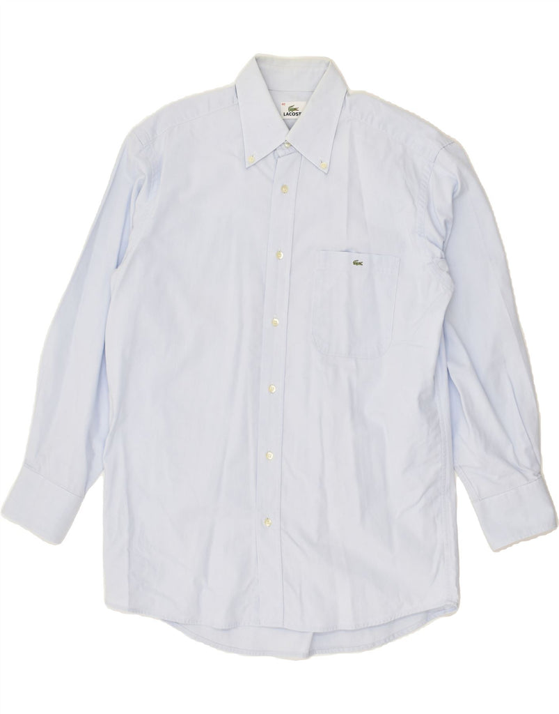 LACOSTE Mens Shirt Size 40 Medium Blue | Vintage Lacoste | Thrift | Second-Hand Lacoste | Used Clothing | Messina Hembry 