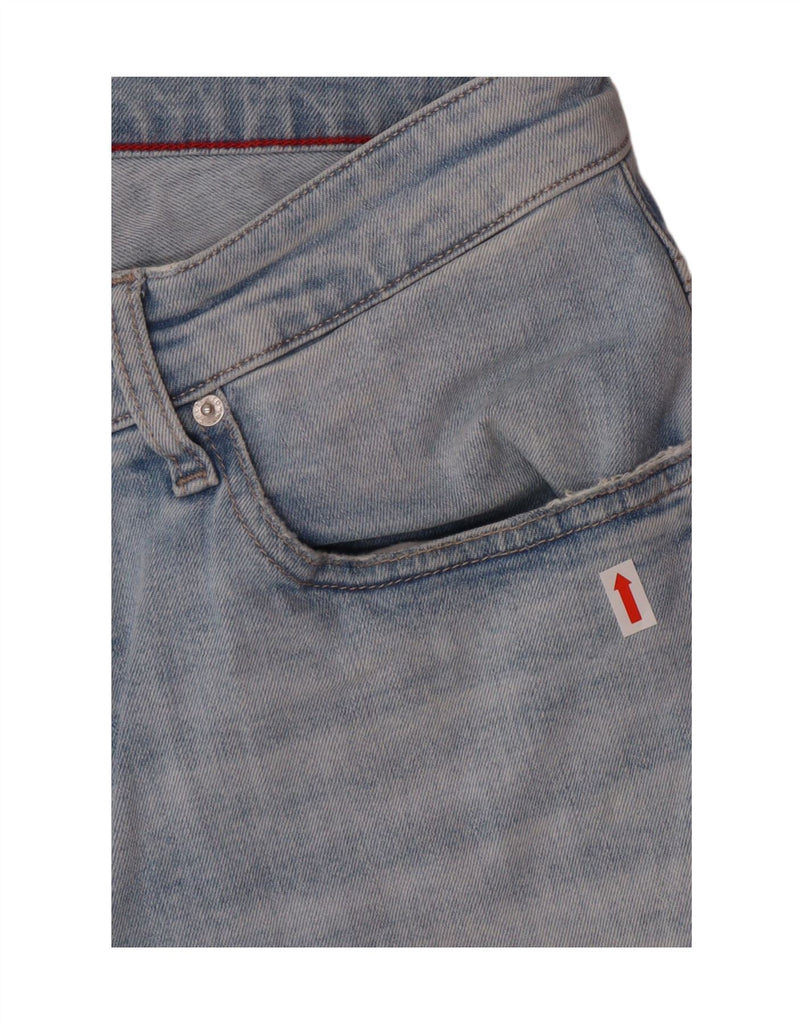 TOMMY HILFIGER Mens Relaxed Fit Denim Shorts W33 Medium Blue Cotton Vintage Tommy Hilfiger and Second-Hand Tommy Hilfiger from Messina Hembry 