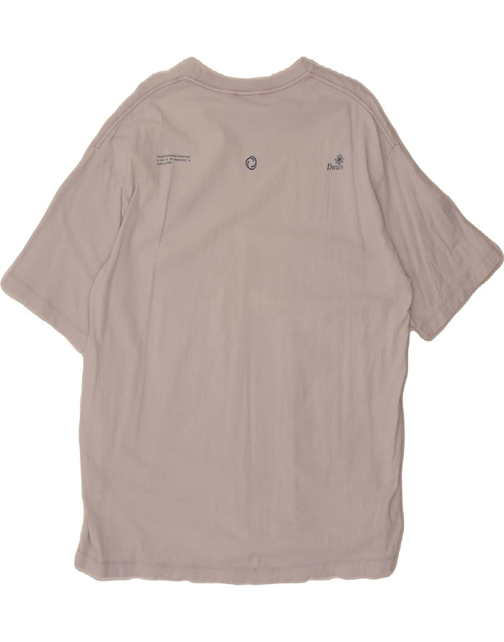 ZARA Mens T-Shirt Top Large Grey Vintage Zara and Second-Hand Zara from Messina Hembry 