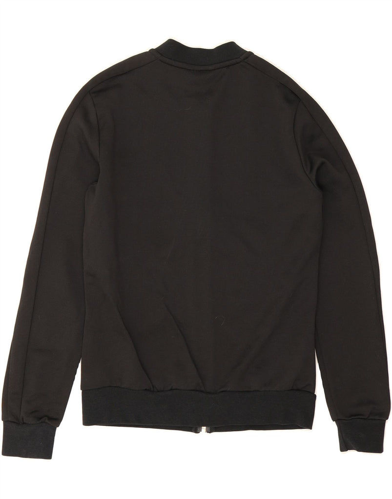 PUMA Womens Tracksuit Top Jacket UK 10 Small  Black Cotton Vintage Puma and Second-Hand Puma from Messina Hembry 