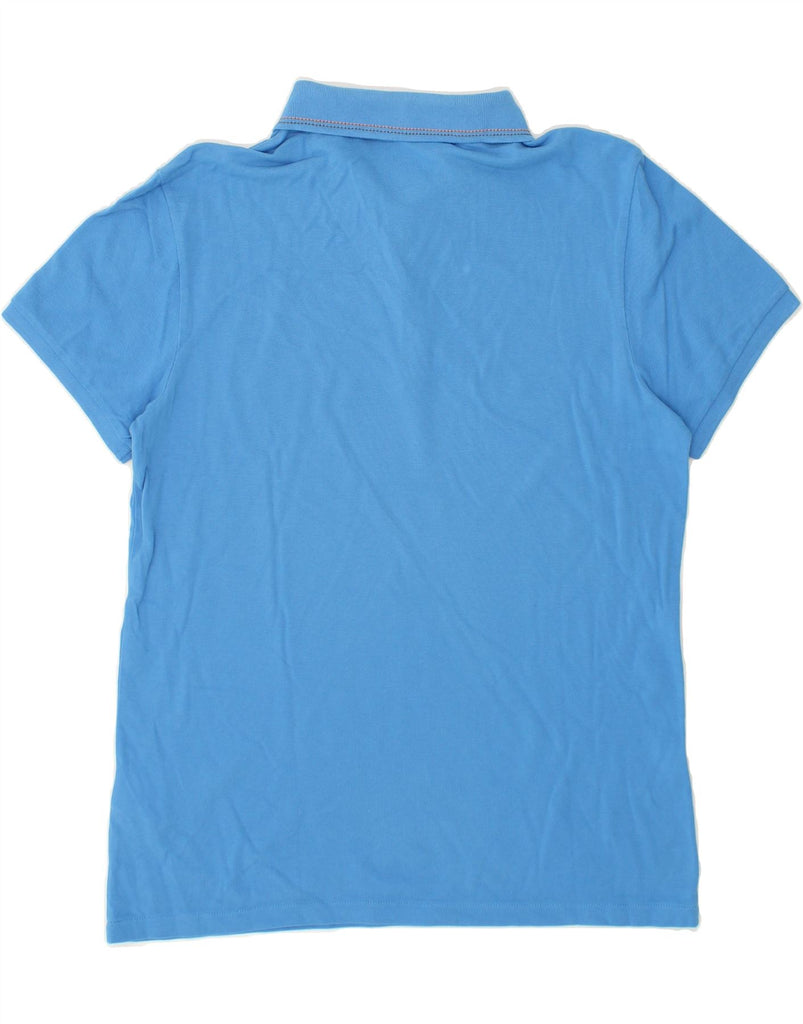 HUGO BOSS Mens Polo Shirt Large Blue Cotton | Vintage Hugo Boss | Thrift | Second-Hand Hugo Boss | Used Clothing | Messina Hembry 