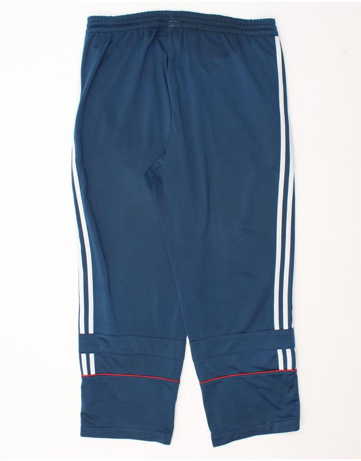 Adidas Mens Tracksuit Trousers UK 40/42 Medium  Blue Polyester