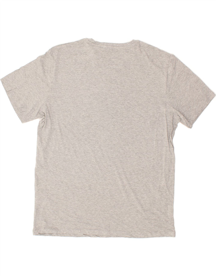 JACK & JONES Mens Graphic T-Shirt Top 2XL Grey Cotton Vintage Jack & Jones and Second-Hand Jack & Jones from Messina Hembry 