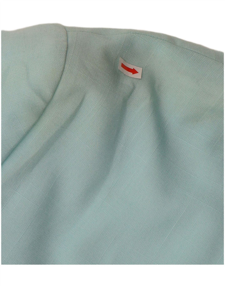 VIVIENNE LAURENCE Womens 5 Button Blazer Jacket UK 12 Medium  Blue