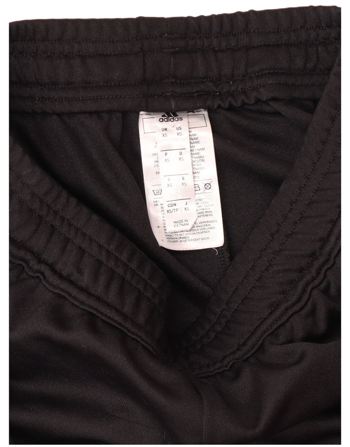 Adidas Mens Tracksuit Trousers XS Black Polyester