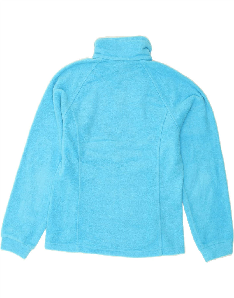 COLUMBIA Girls Fleece Jacket 14-15 Years Blue Polyester Vintage Columbia and Second-Hand Columbia from Messina Hembry 