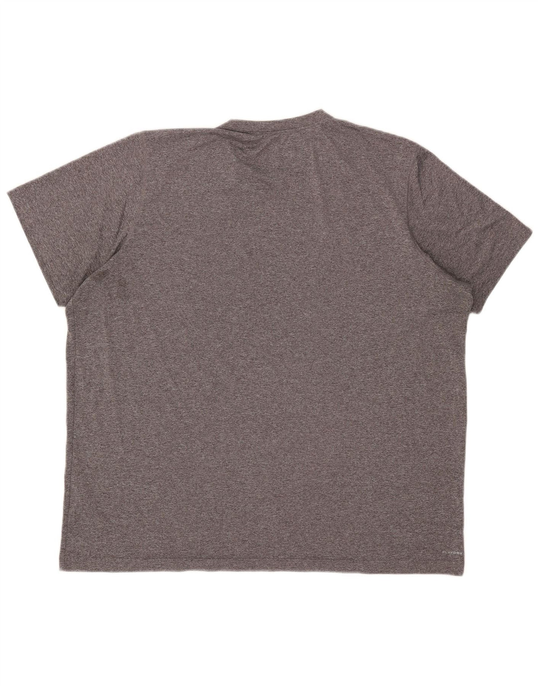 Reebok Mens T-Shirt Top 2XL Grey Flecked Polyester