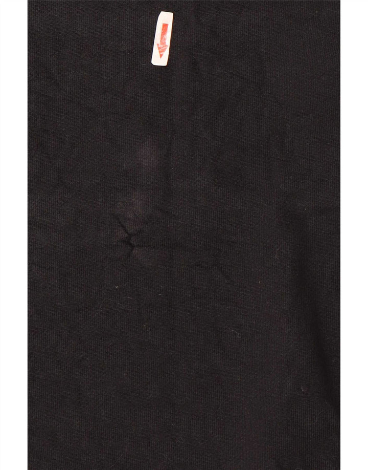 Calvin Klein Jeans Mens Graphic Sweatshirt Jumper Medium Black Colourblock