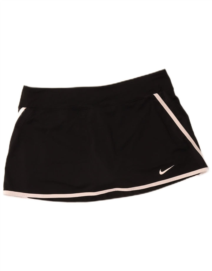 Nike Womens Dri Fit Skort UK 18 XL  Black Polyester