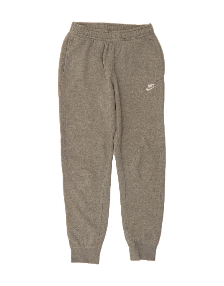 NIKE Mens Tracksuit Trousers Joggers Small  Grey Flecked Cotton Vintage Nike and Second-Hand Nike from Messina Hembry 