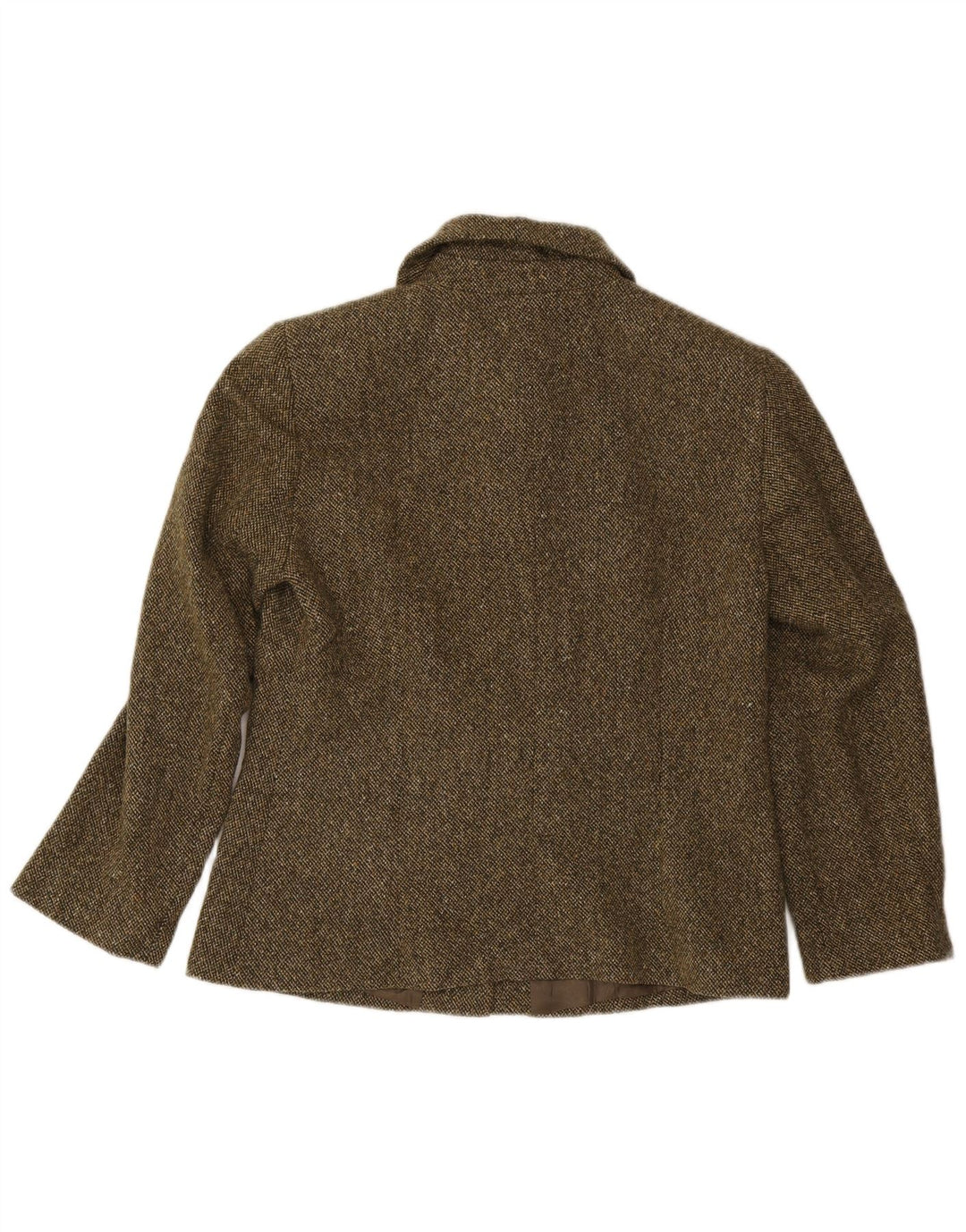 Luisa Spagnoli Womens Blazer Jacket IT 48 XL Khaki Flecked