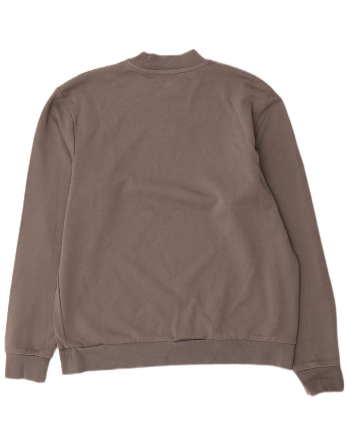 Zara Mens Sweatshirt Jumper Medium Grey
