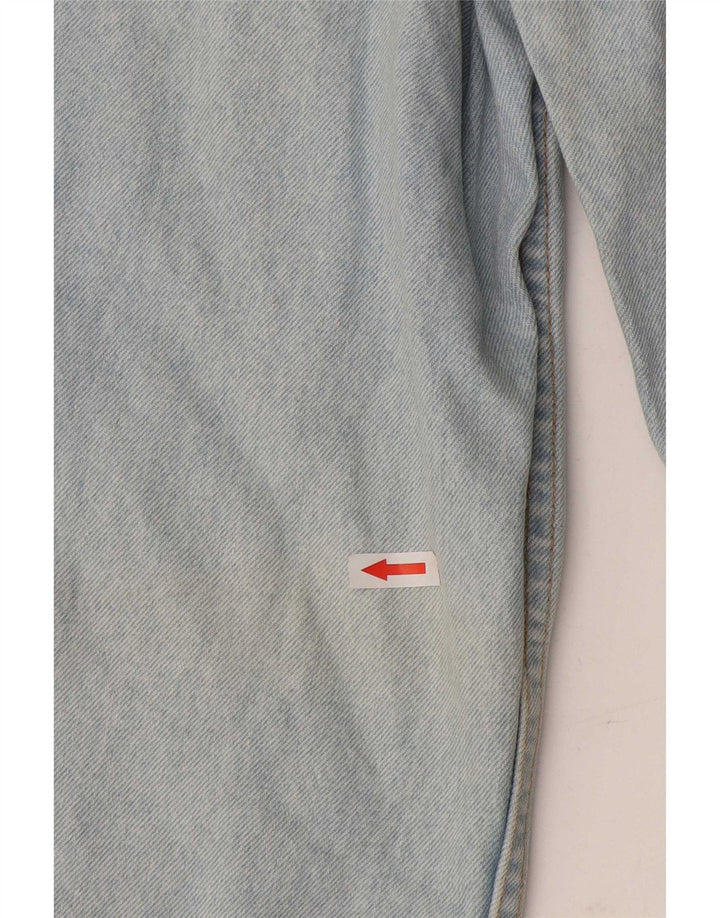 Trademark Mens Straight Jeans W30 L32 Blue Cotton