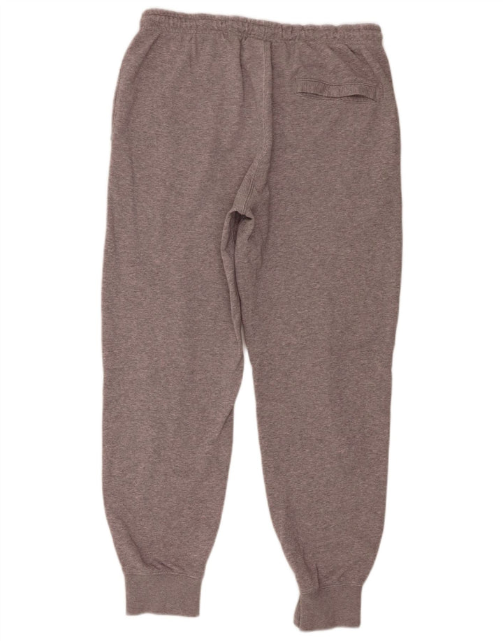 Nike Mens Tracksuit Trousers Joggers Medium Grey Flecked Cotton