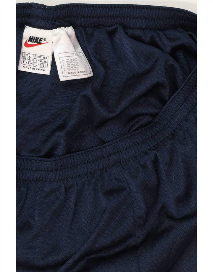 Nike Mens Sport Shorts Large  Navy Blue Polyester