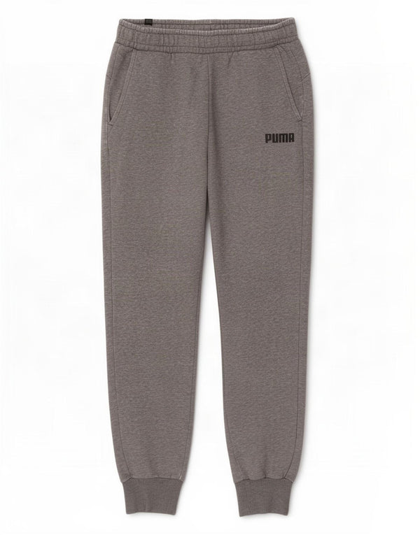 Puma Mens Tracksuit Trousers Joggers Medium Grey Flecked