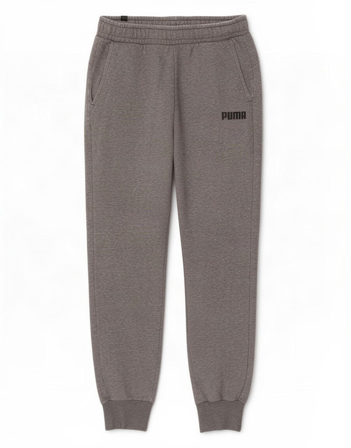 Puma Mens Tracksuit Trousers Joggers Medium Grey Flecked