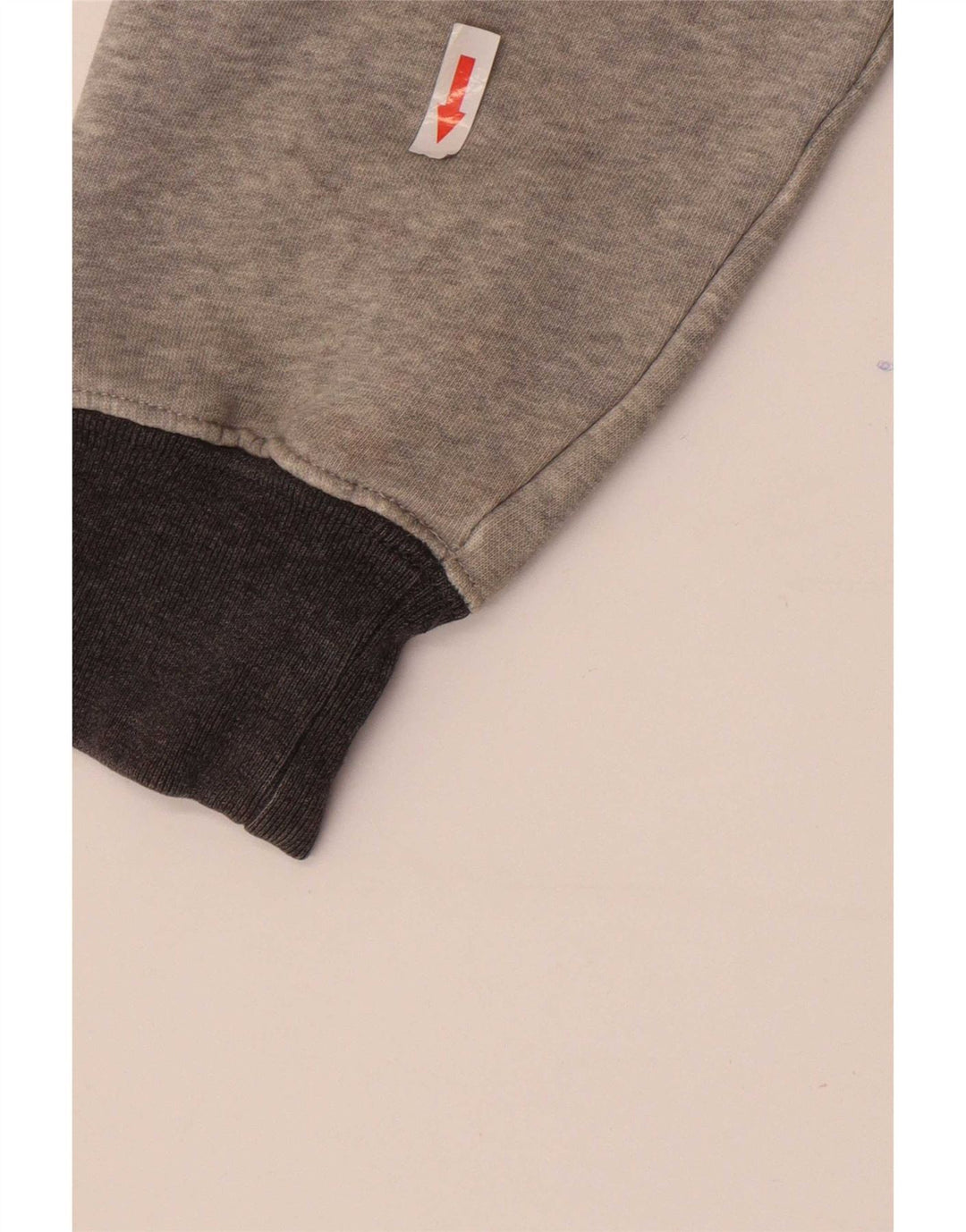 Champion Mens Sweatshirt Jumper Small Grey Colourblock