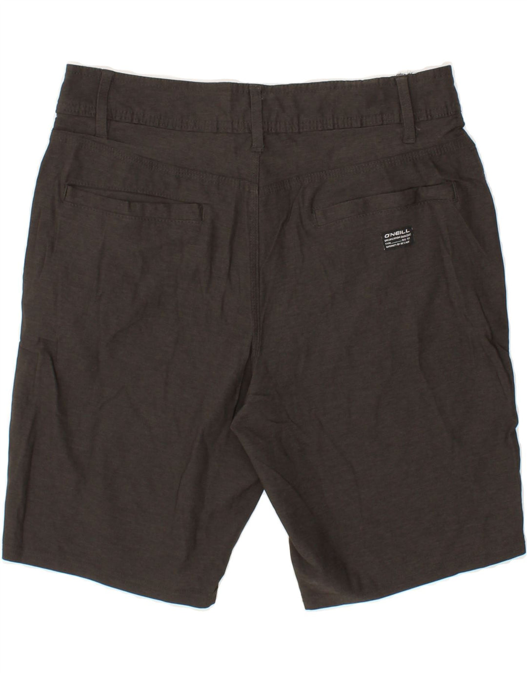 O'NEILL Mens Chino Shorts W31 Medium Grey Polyester Vintage O'Neill and Second-Hand O'Neill from Messina Hembry 