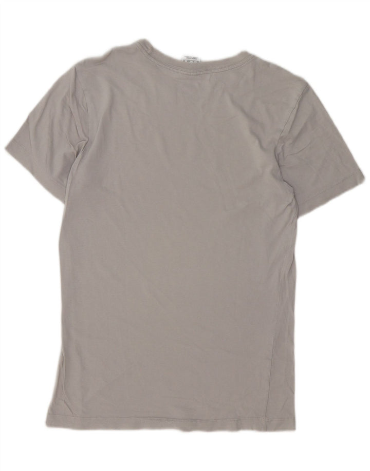 Nike Mens Graphic T-Shirt Top XS Grey Cotton