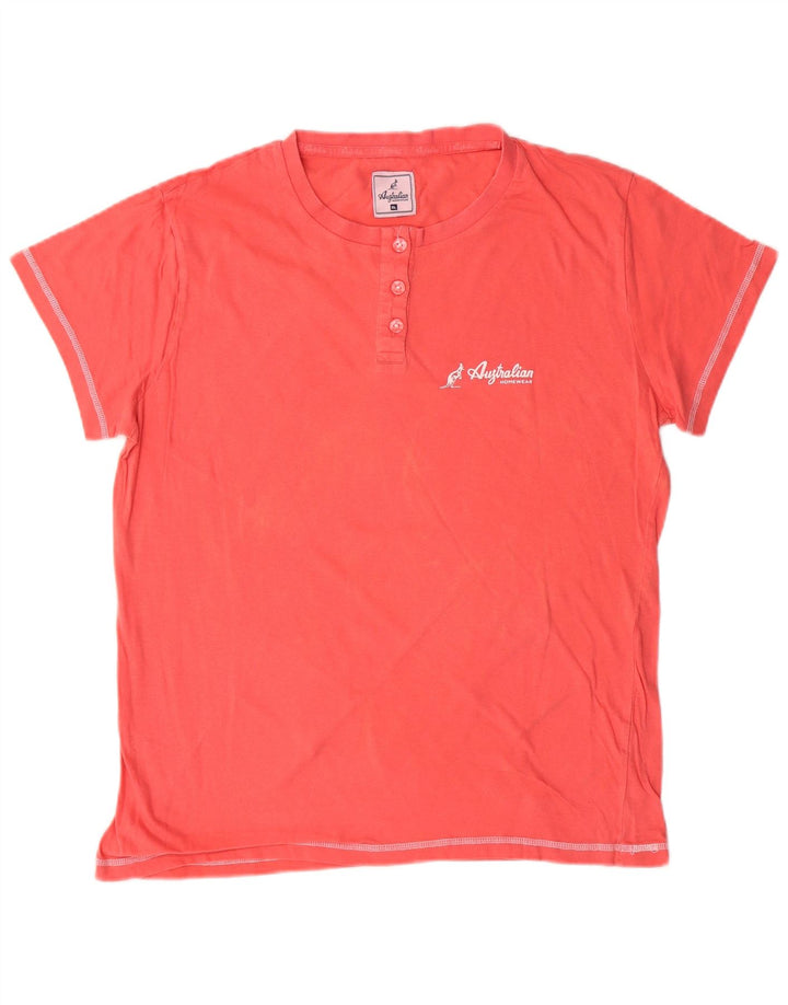 AUSTRALIAN L'ALPINA Womens T-Shirt Top UK 18 XL Pink