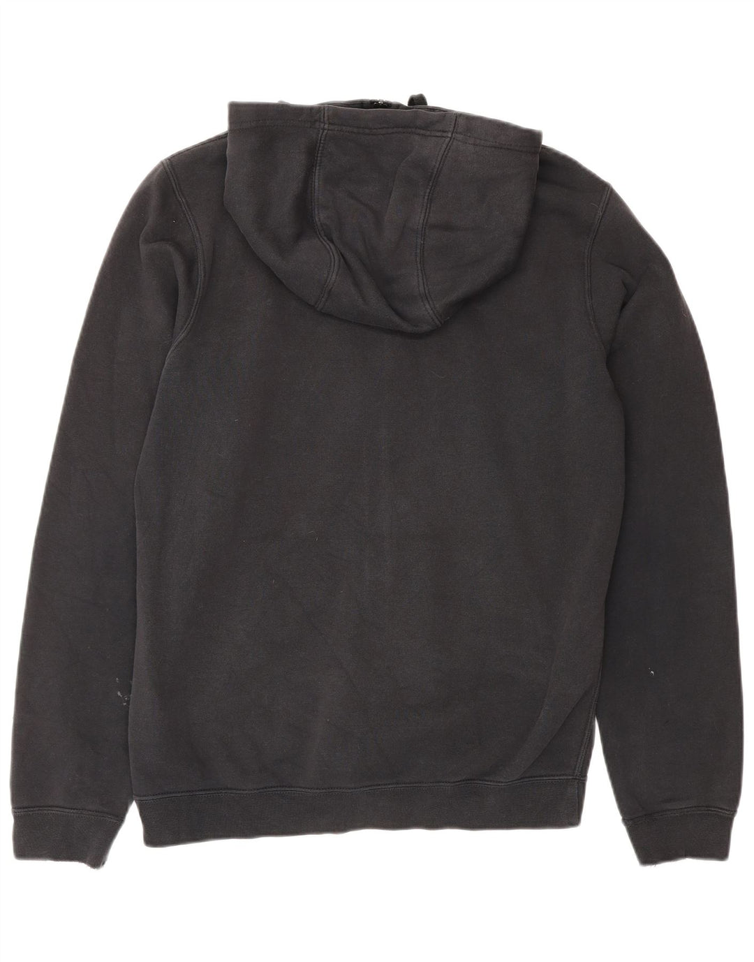 Nike Mens Zip Hoodie Sweater Small Black Cotton