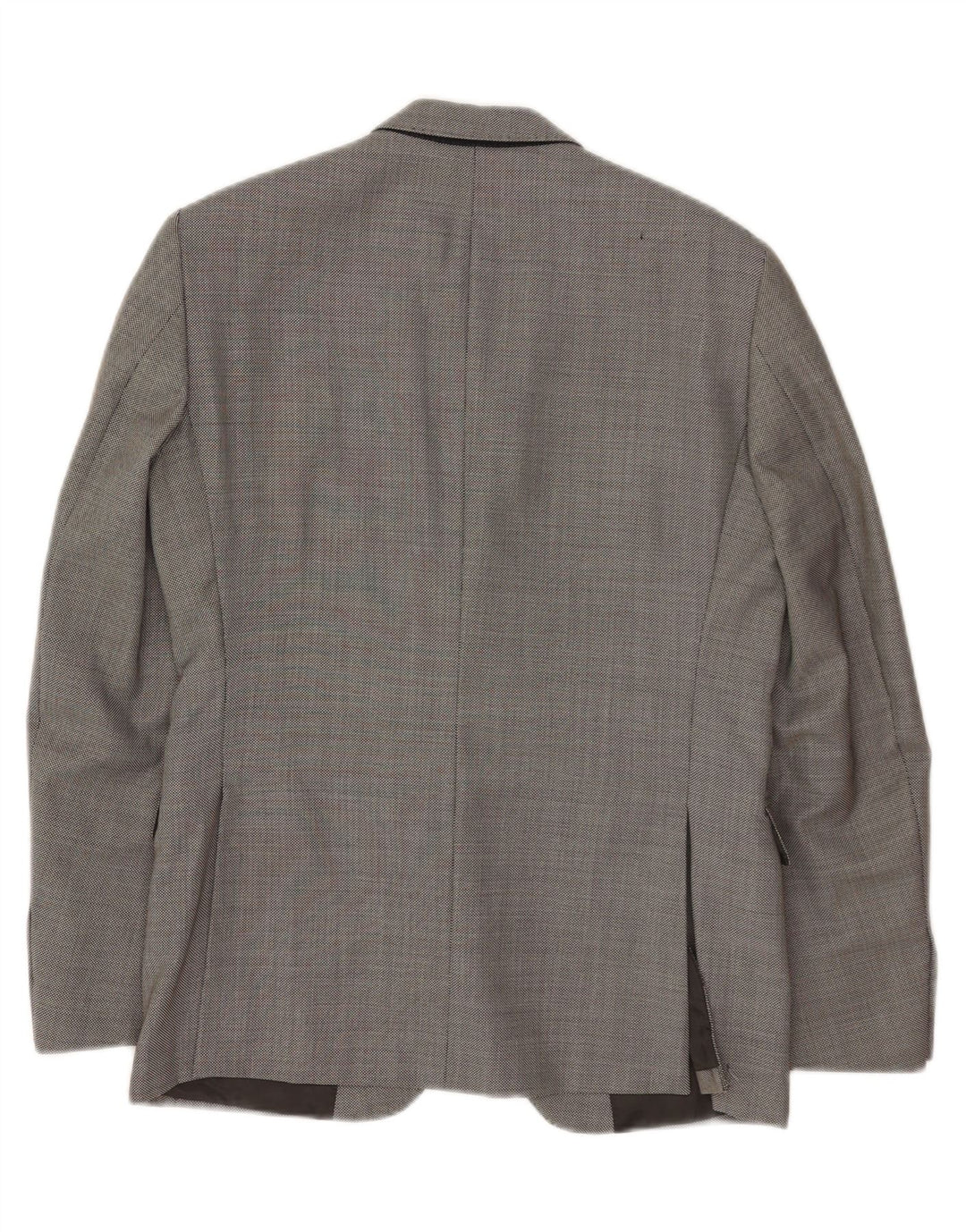 Cerruti 1881 Mens 2 Button Slim Blazer Jacket IT 50 Large Grey Virgin Wool