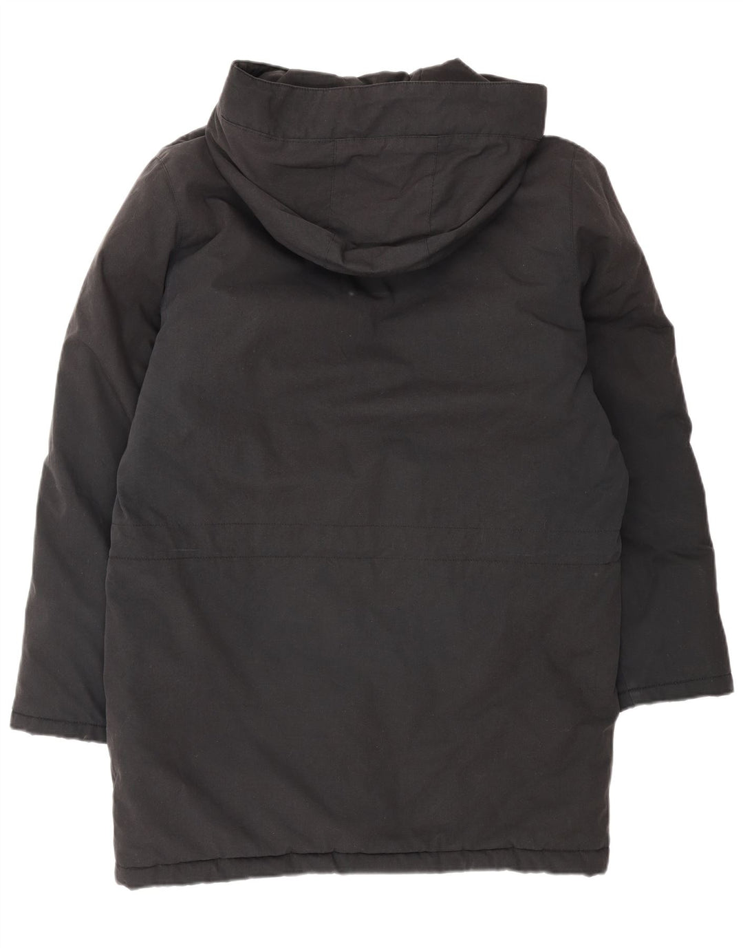 Carhartt Mens Tropper Hooded Parka Jacket UK 34 XS Black Polyester