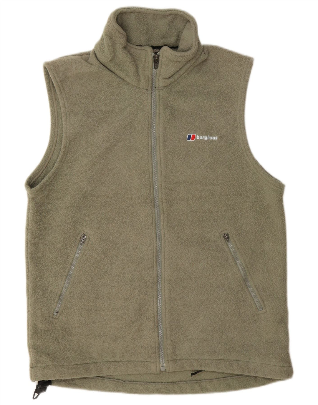 Berghaus Womens Fleece Gilet UK 14 Medium Khaki Polyester